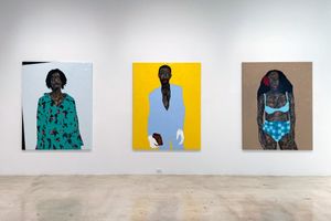 Exhibition view: [Amoako Boafo][0], Artist Residency Collection, Rubell Museum, Miami (29 November 2021—October 2022). Courtesy Ocula. ⁠Photo: Simon Fisher.


[0]: https://ocula.com/artists/amoako-boafo/